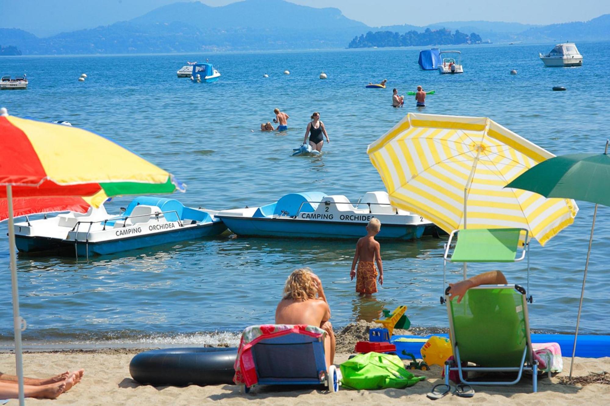 Camping Residence & Lodge Orchidea Baveno Exterior foto